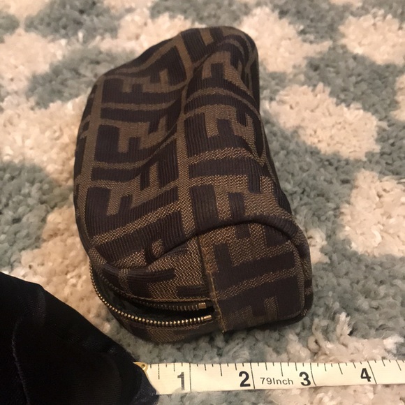 Fendi VTG Zucca Cosmetic Pouch 01 - Picture 6 of 7